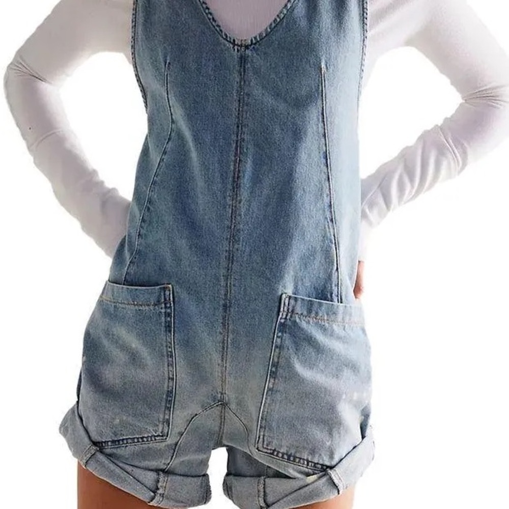 Free People High Roller Shortall - Women's - Bright Eyes - XL